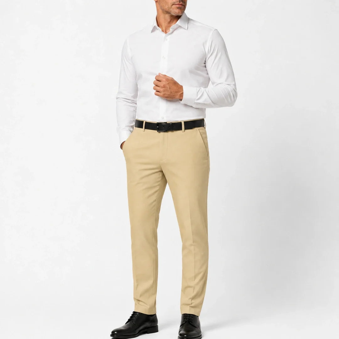 Castello - Men's Ultra Comfortable Flex-Waist Pants.