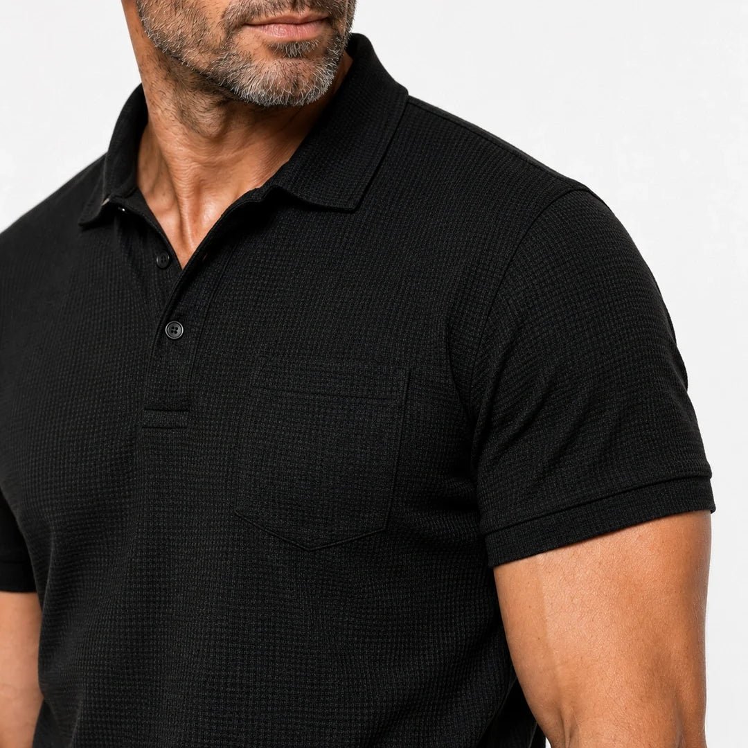 Capri - Men's Ultra Comfortable Pocket Polo Shirt