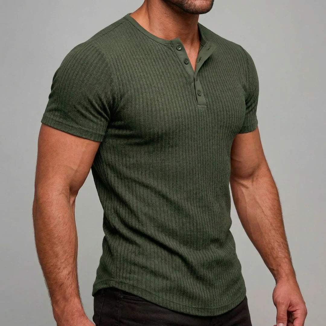 Siena - Men's Ultra Comfortable Henley Shirt