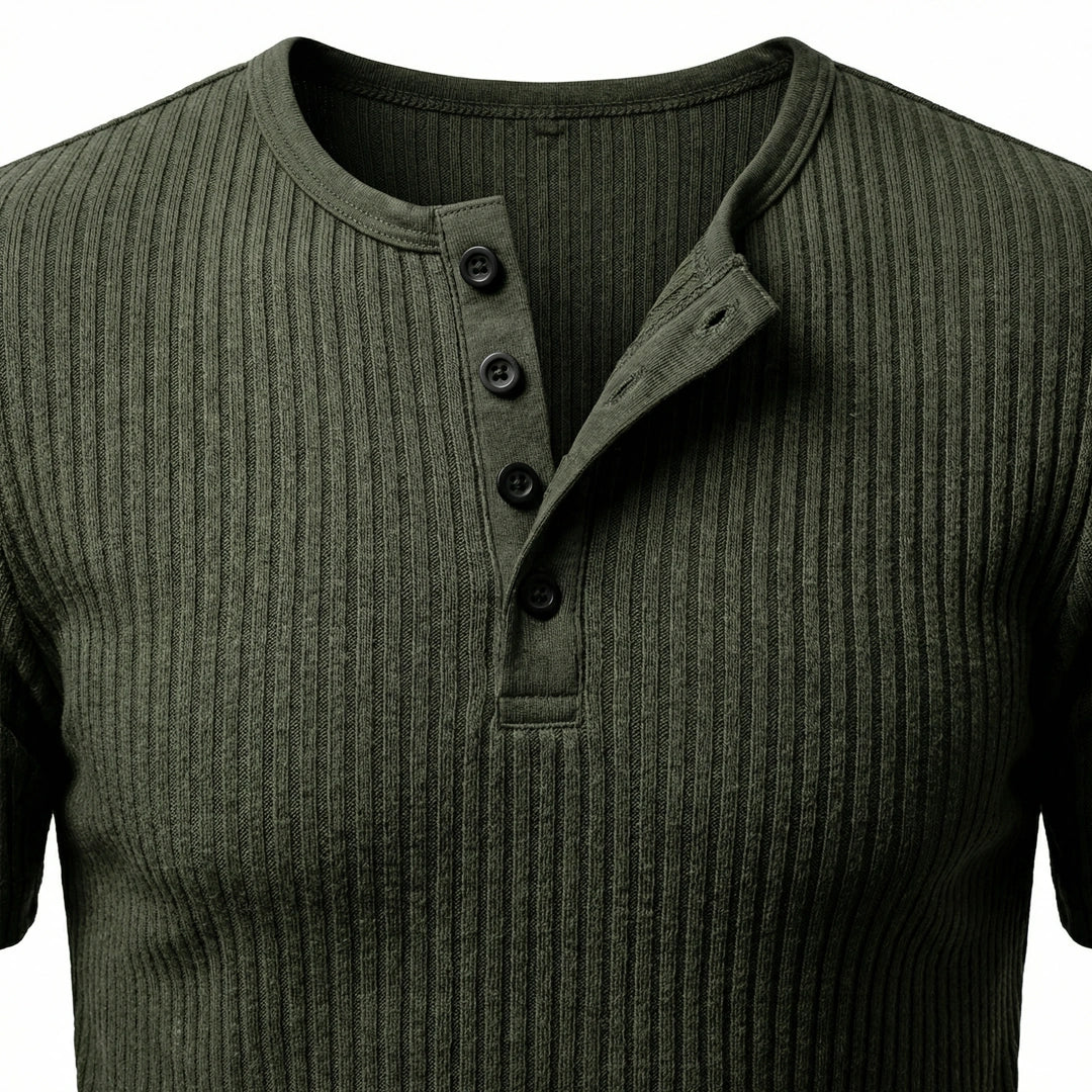 Siena - Men's Ultra Comfortable Henley Shirt